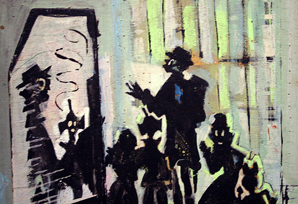 Alex Elshocht - Zonder Titel - Diverse materialen (detail)