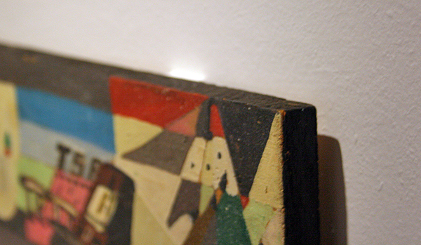 Alex Elshocht - Zonder Titel - Diverse materialen (detail)