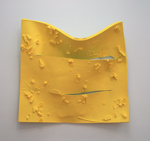 Alex Hubbard - Bent Paintings #5 - Urethaan, glasvezel, kunsthars en lakverf