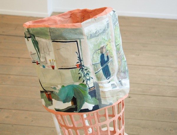 Alice Mendelowitz - Lean Bin - 67x41x43cm Mixed Media (detail)