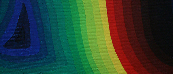 Andre Cadere - Zonder Titel (detail)