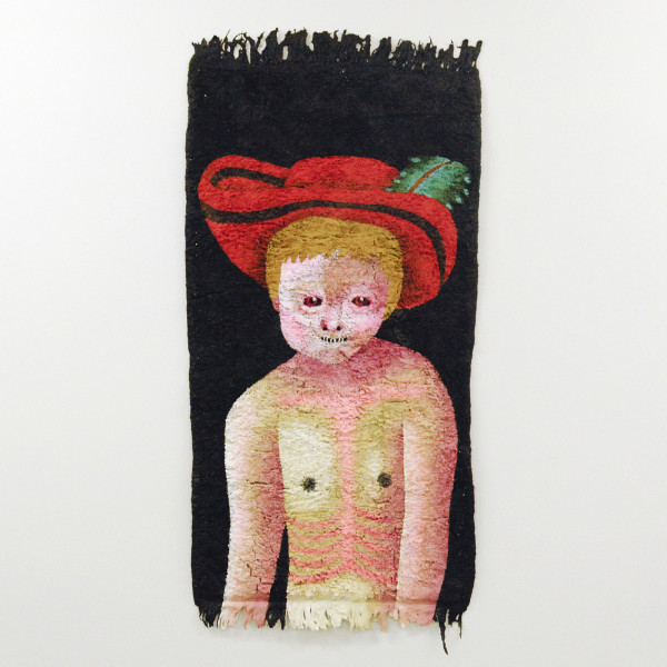 Anne Forest - Albert - 105x51cm Acrylverf op tapijt