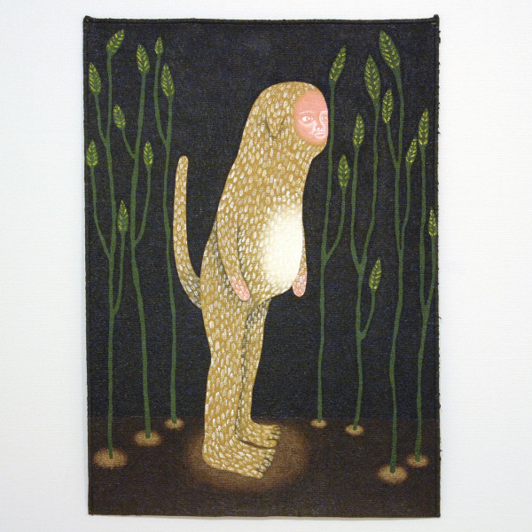 Anne Forest - Amy - 110x80cm Acrylverf op tapijt