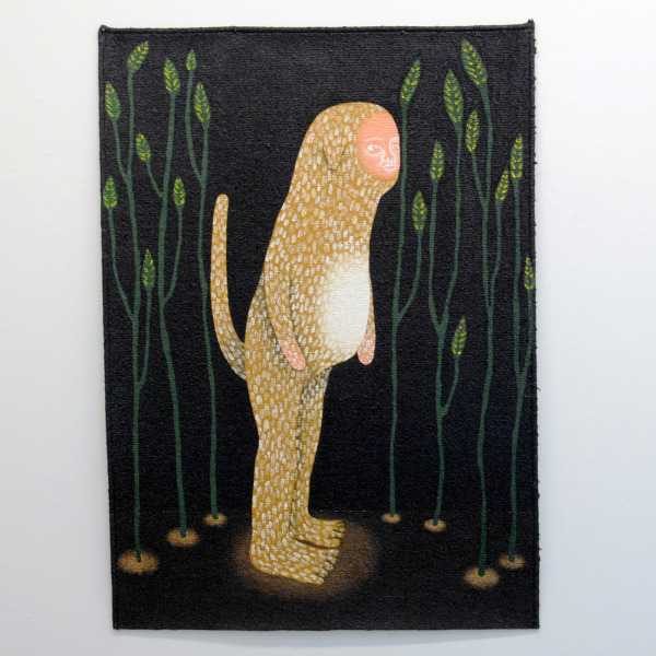 Anne Forest - Amy - 111x80cm Acrylverf op tapijt