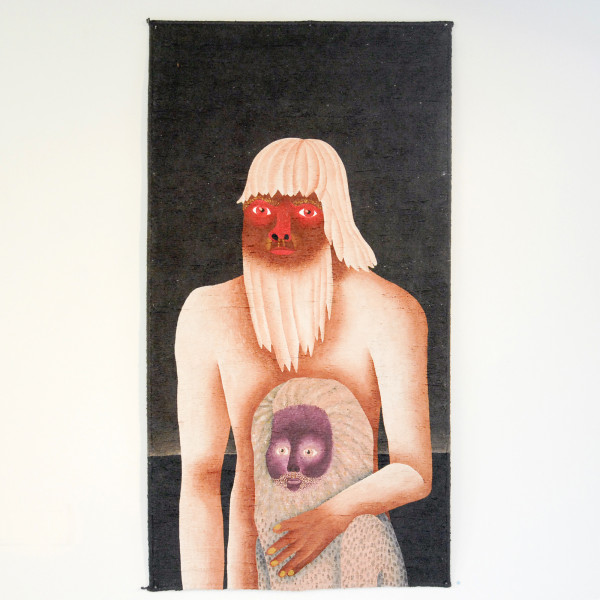 Anne Forest - Hopkin & Gregg - 110x59cm Acrylverf op tapijt