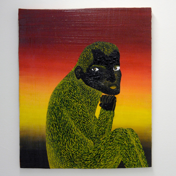 Anne Forest - Paul - 65x54cm Olieverf op hout