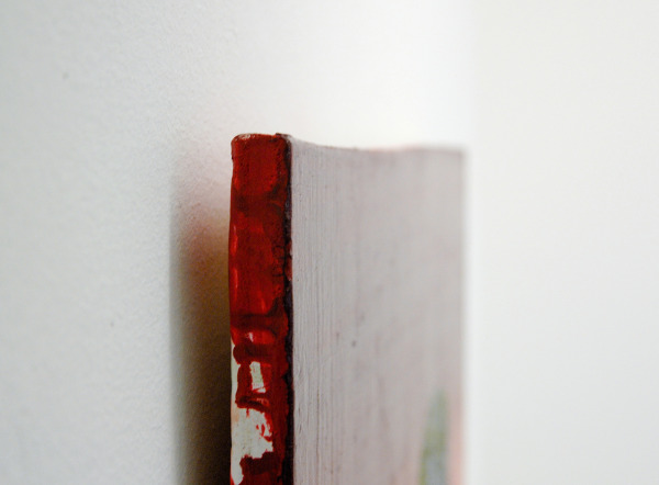 Anne Forest - Paul - 65x54cm Olieverf op hout (detail)