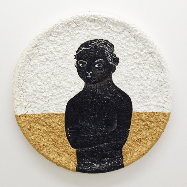 Anne Forest - Yannick - 60x60cm Mixed media