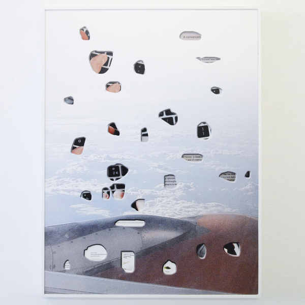 Anne de Vries - Interface, Easyjet - 164x124cm Digitale prints met digitale uitsnedes