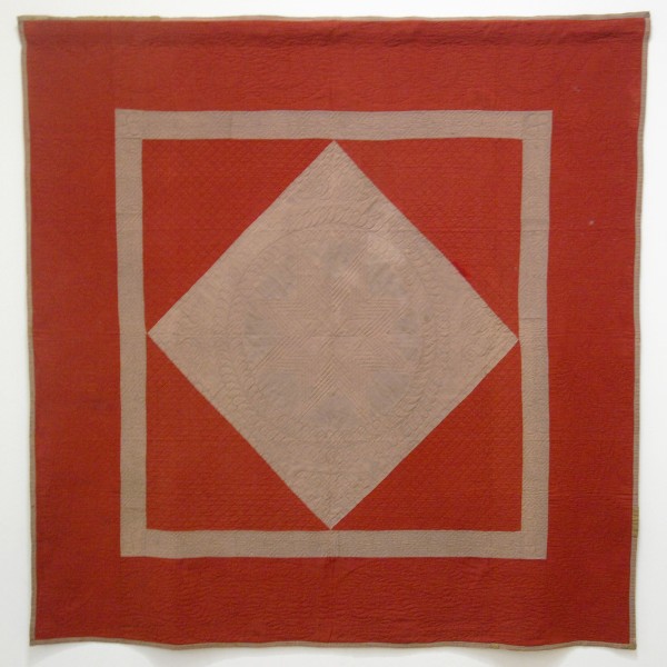 Anoniem - Zwevende Diamant of Diamant in vierkant - Wol, 1890