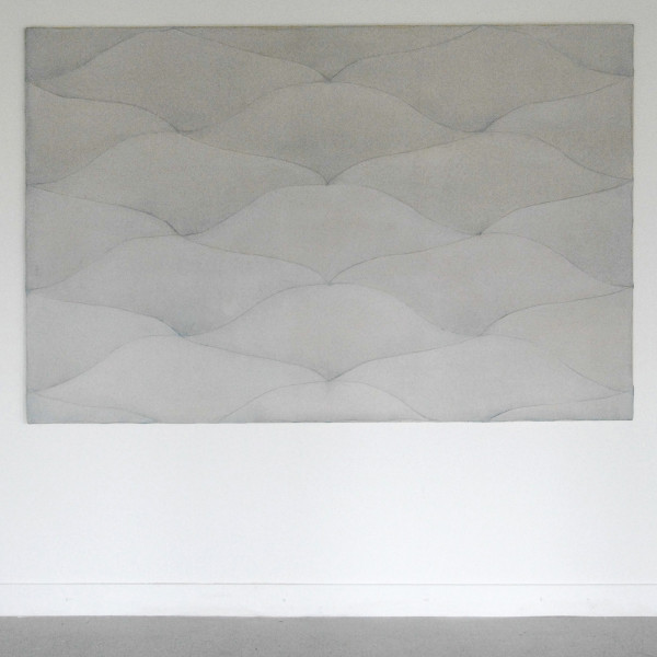 Antoniette Peeters - 2012-2014 - 150x230cm Acrylverf op gestikt katoen