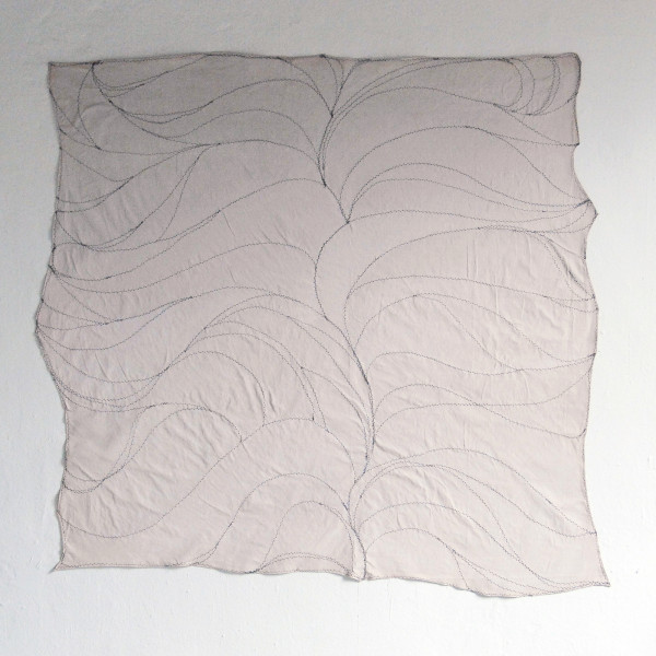 Antoniette Peeters - 2014 (augustus) - 146x152cm Acrylverf op gestikt linnen