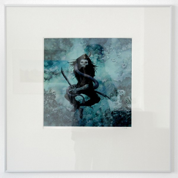 Arik Roper - Onbekende titel - Aquarel, inkt en gouache op papier (?)