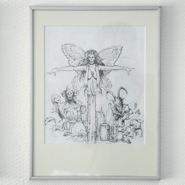 Arik Roper - Onbekende titel - Potlood op papier