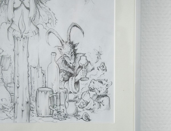 Arik Roper - Onbekende titel - Potlood op papier (detail)