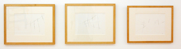 Armando - Der Zaun - elk 21x30cm Potlood op papier, 1996