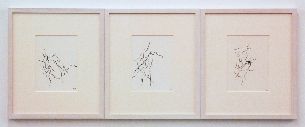 Armando - Studien zur Dekadenz - drie maal 18x13cm Potlood op papier