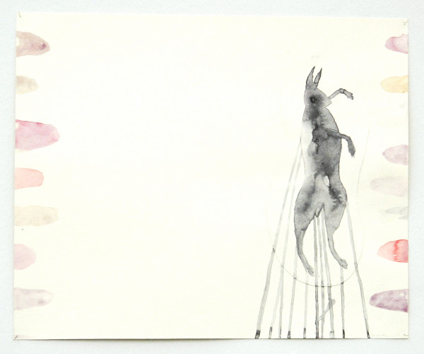 Arno Kramer - Zonder Titel - 36maal Aquarel, houtskool, potlood en collage op papier