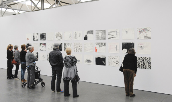 Arno Kramer - Zonder Titel - 36maal Aquarel, houtskool, potlood en collage op papier