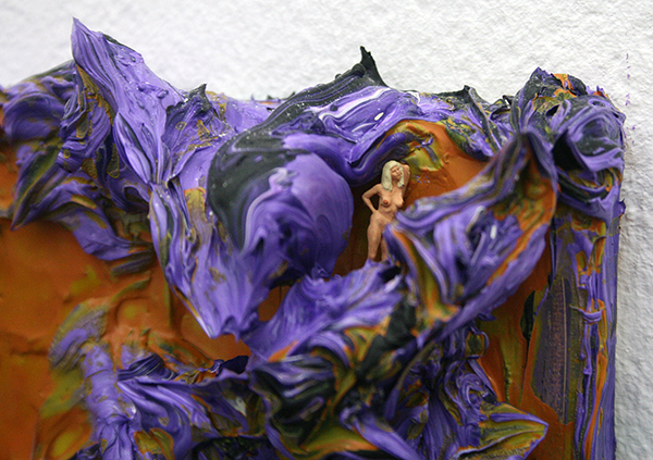 Arno Mertens - Collectors Item After Unexpected Death - Olieverf op doek (detail)