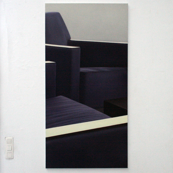 Arnout Killian - Lobby - 170x85cm Olieverf op doek Arnout Killian - Lobby - 170x85cm Olieverf op doek