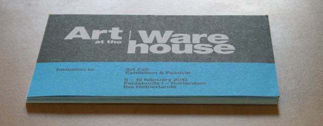 Binnenkort begint ArtRotterdam met de daarbij behorende side-events. Net zoals de voorgaande jaren is er ook weer een Re:Rotterdam die vooral voor individuele kunstenaars is en RAW Art Fair waar [&hellip;]