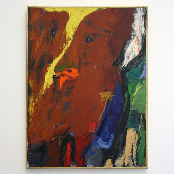 Asger Jorn - Le Creux au Ventre (de Lege Maag) - Olieverf op doek