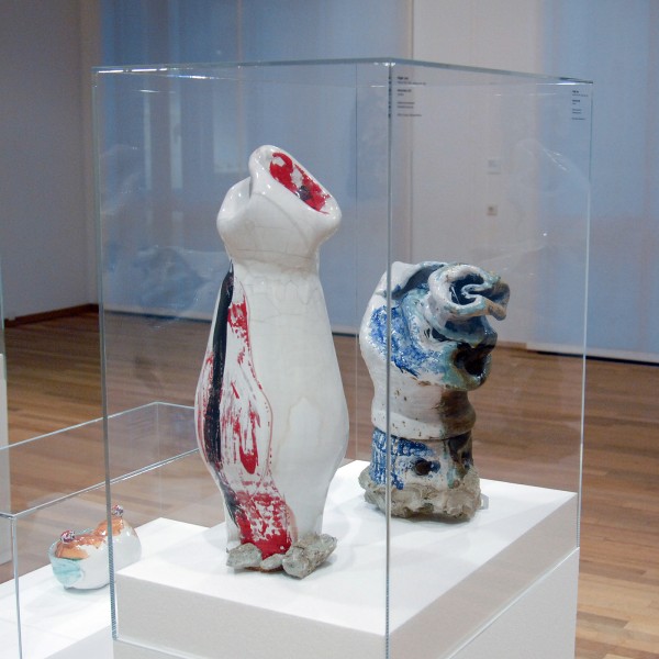 Asger Jorn - Untitled - Geglazuurd aardewerk, 1972 & 1966