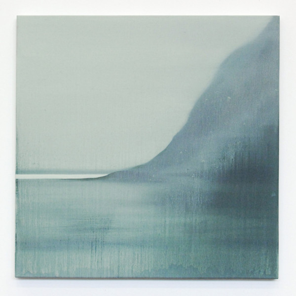 Bart Slangen - Diamond Beach - 80x80cm Olieverf op canvas 2013