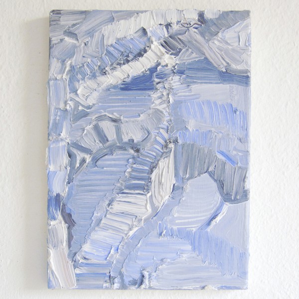 Bettie van Haaster - Zonder Titel - 35x25cm Olieverf op linnen