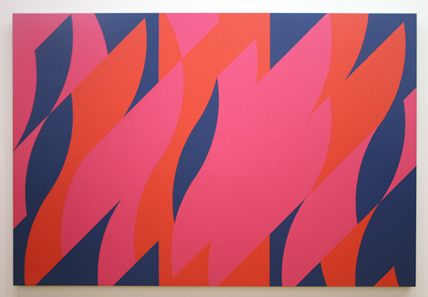 Bridgit Riley - Rood met Rood