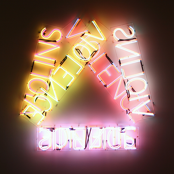 Bruce Nauman - Violins, Violence, Silence - Neonlicht Bruce Nauman - Violins, Violence, Silence - Neonlicht