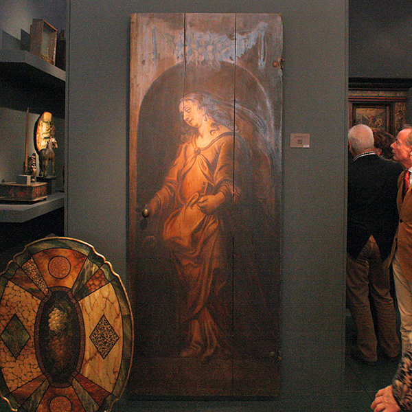 Bruil & Bransma Works of Art - Beschilderde deur 17e eeuw