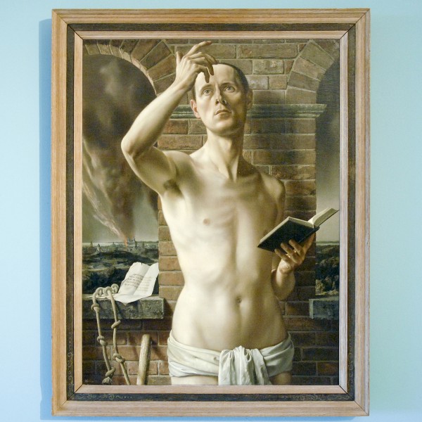 Carel Willink - De Prediker - 101x76cm Olieverf op doek, 1937, verworven in 1941