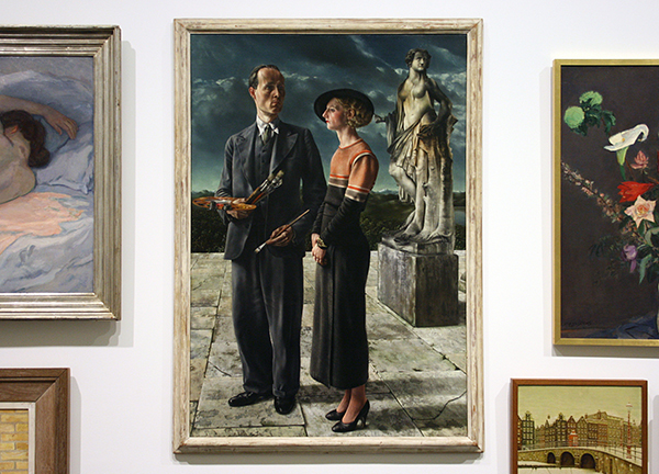 Carel Willink - De Schilder met zijn vrouw - Olieverf op doek