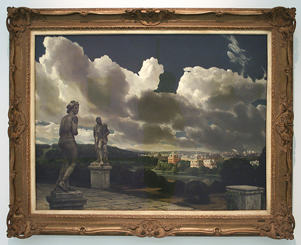 Carel Willink - Gezicht op een stad - Olieverf op doek