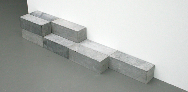 Carl Andre - Belgica Blue Tetrad I Carl Andre - Belgica Blue Tetrad I