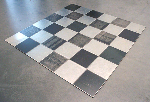Carl Andre - Steel, Zinc. Plain - Staal- en zinkplaten Carl Andre - Steel, Zinc. Plain - Staal- en zinkplaten