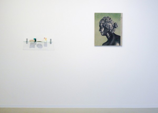 Carl Johan Hogberg - Onbekend & Waiting for Acai on Wilshire Blvd - 70x60cm Olieverf op canvas