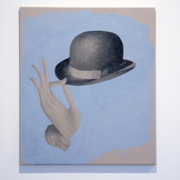 Carl Johan Hogberg - Post-Fordist Yoga - 70x60cm Olieverf op canvas