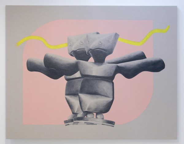 Carl Johan Hogberg - Togetherness - 230x180cm Olieverf op canvas