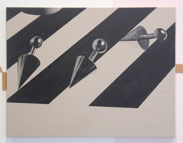 Carl Johan Hogberg - Untitled (Artisanal Stopper 1) - 70x90cm Olieverf op canvas