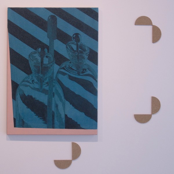 Carl Johan Hogberg - Untitled (Artisanal Stopper 2) - 70x50cm Olieverf op canvas