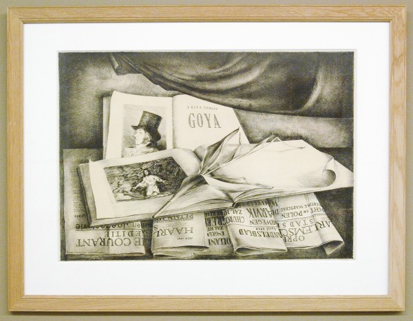 Cees Bantzinger - Hommage a Fracesco de Goya - 44x64cm Tekening op papier, 1940, verworven in 1942