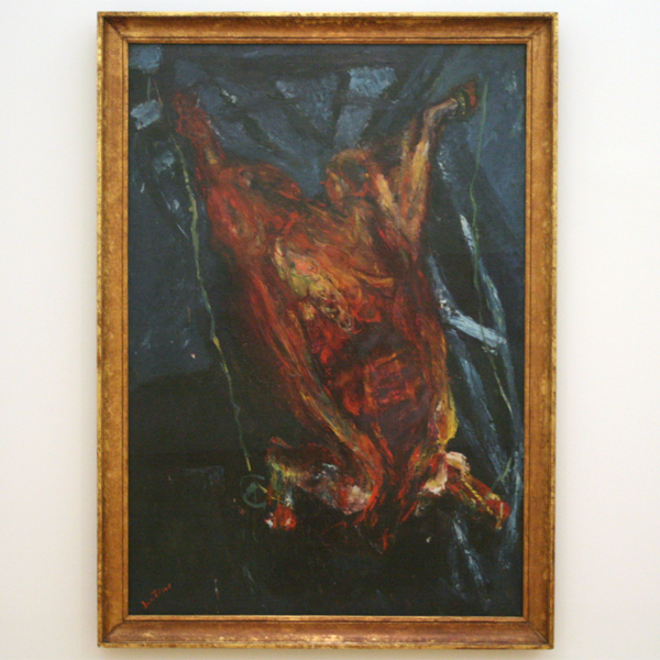 Chaim Soutine - Le Boeuf - Olieverf op doek Chaim Soutine - Le Boeuf - Olieverf op doek