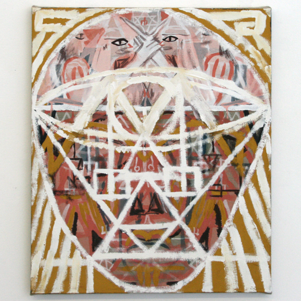 Charlie Roberts - Snake Boy Diamond Click - 75x62cm Flash verf op linnen Charlie Roberts - Snake Boy Diamond Click - 75x62cm Flash verf op linnen