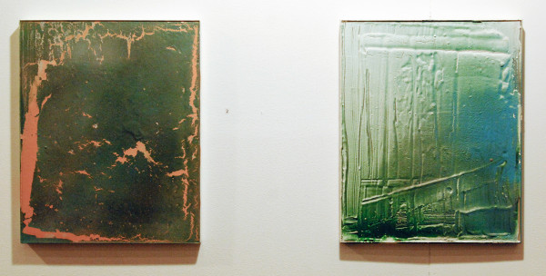 Charlotte van Renterghem - Geen Titel - 28x35cm Acrylverf en spuitbus op canvas