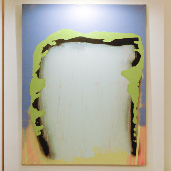 Charlotte van Renterghem - The Presuure of Other Stuff Was - 160x200cm Acrylverf, spuitbus en enamel op canvas