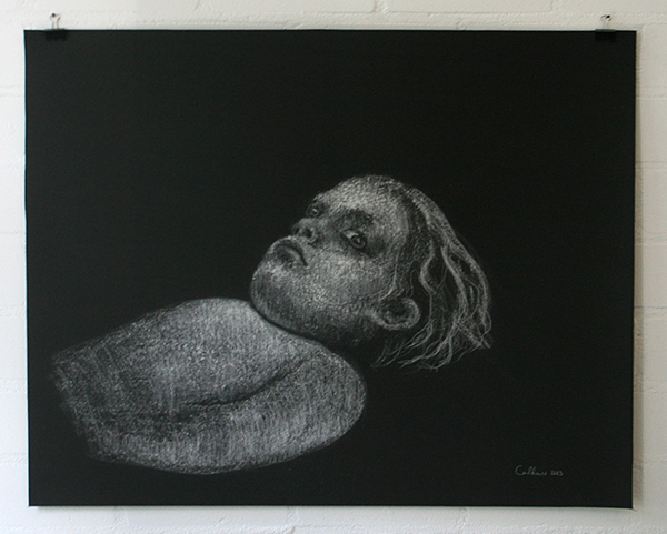 Christina Calbari - Tableau I - 78x61cm Potlood op papier