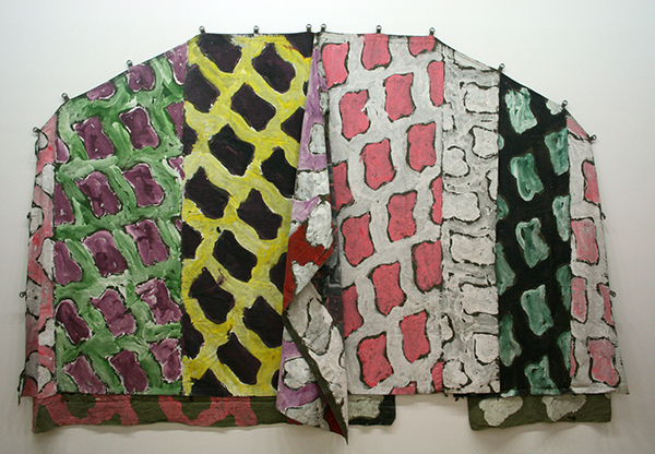 Claude Viallat - Bache Kaki